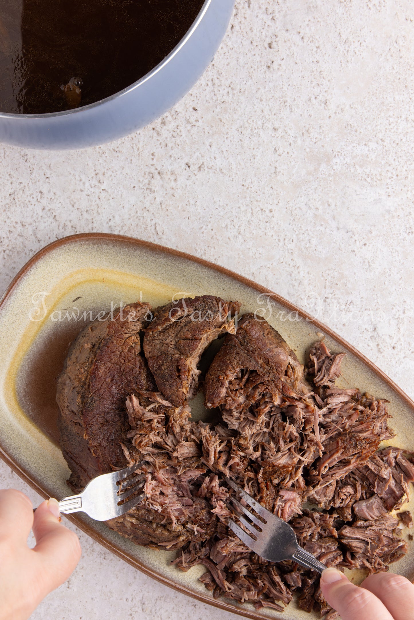 Shredded Beef Stroganoff