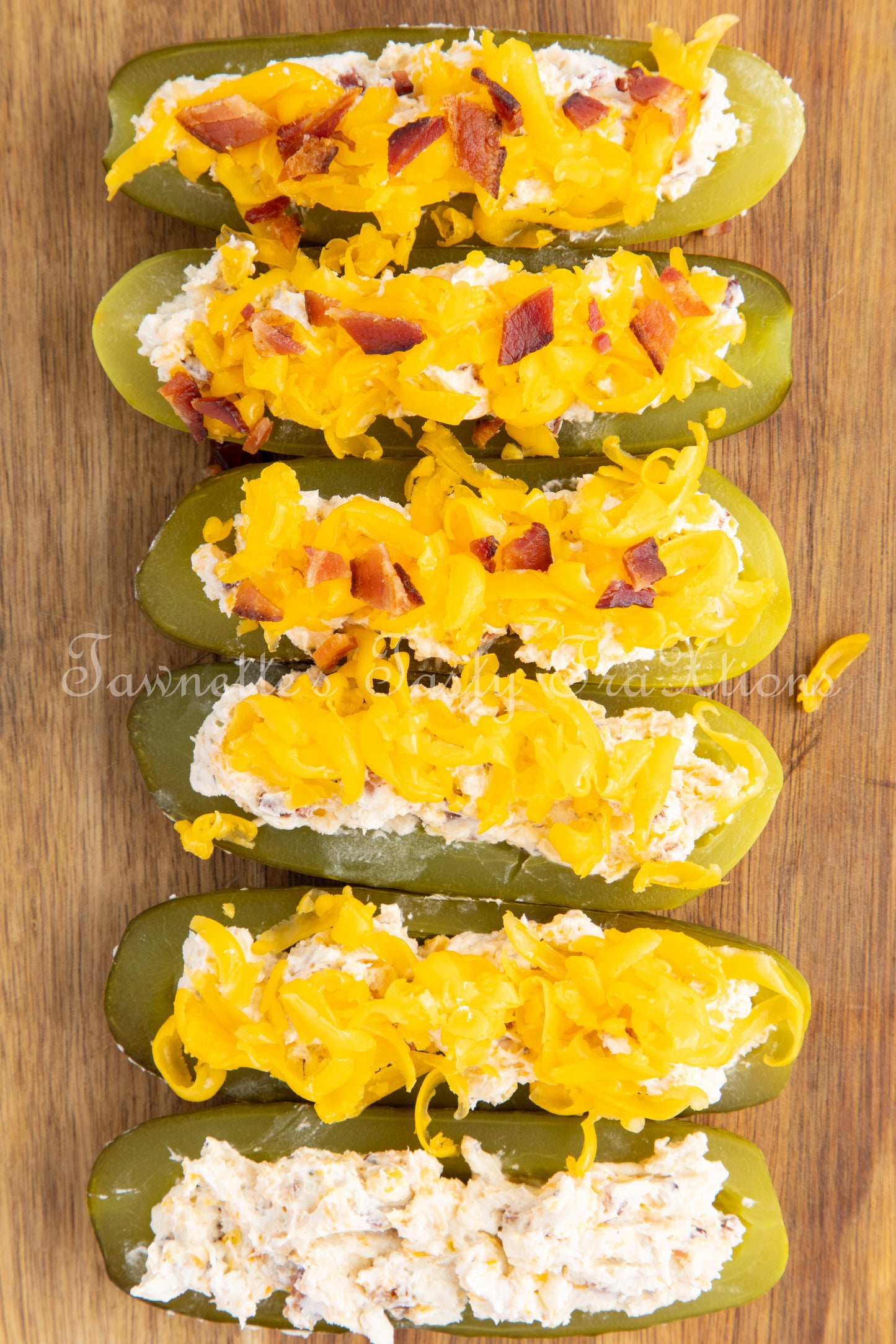 *Chicken Bacon Ranch Stuffed Air Fried Pickles