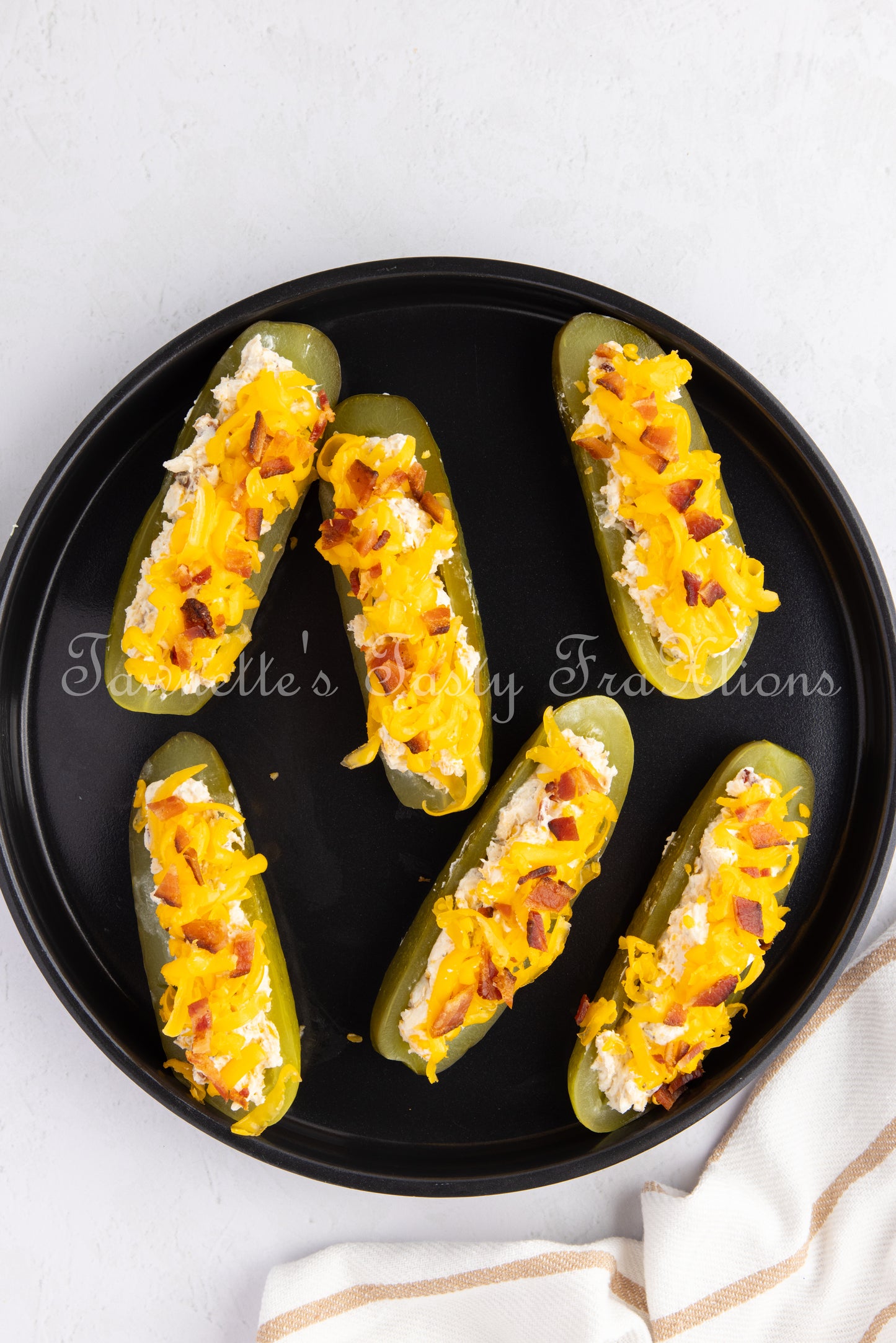 *Chicken Bacon Ranch Stuffed Air Fried Pickles