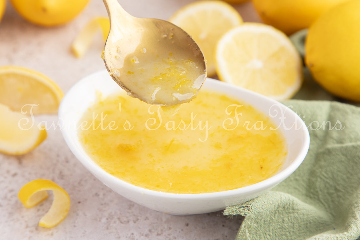 Gingerbread Cake with Lemon Glaze