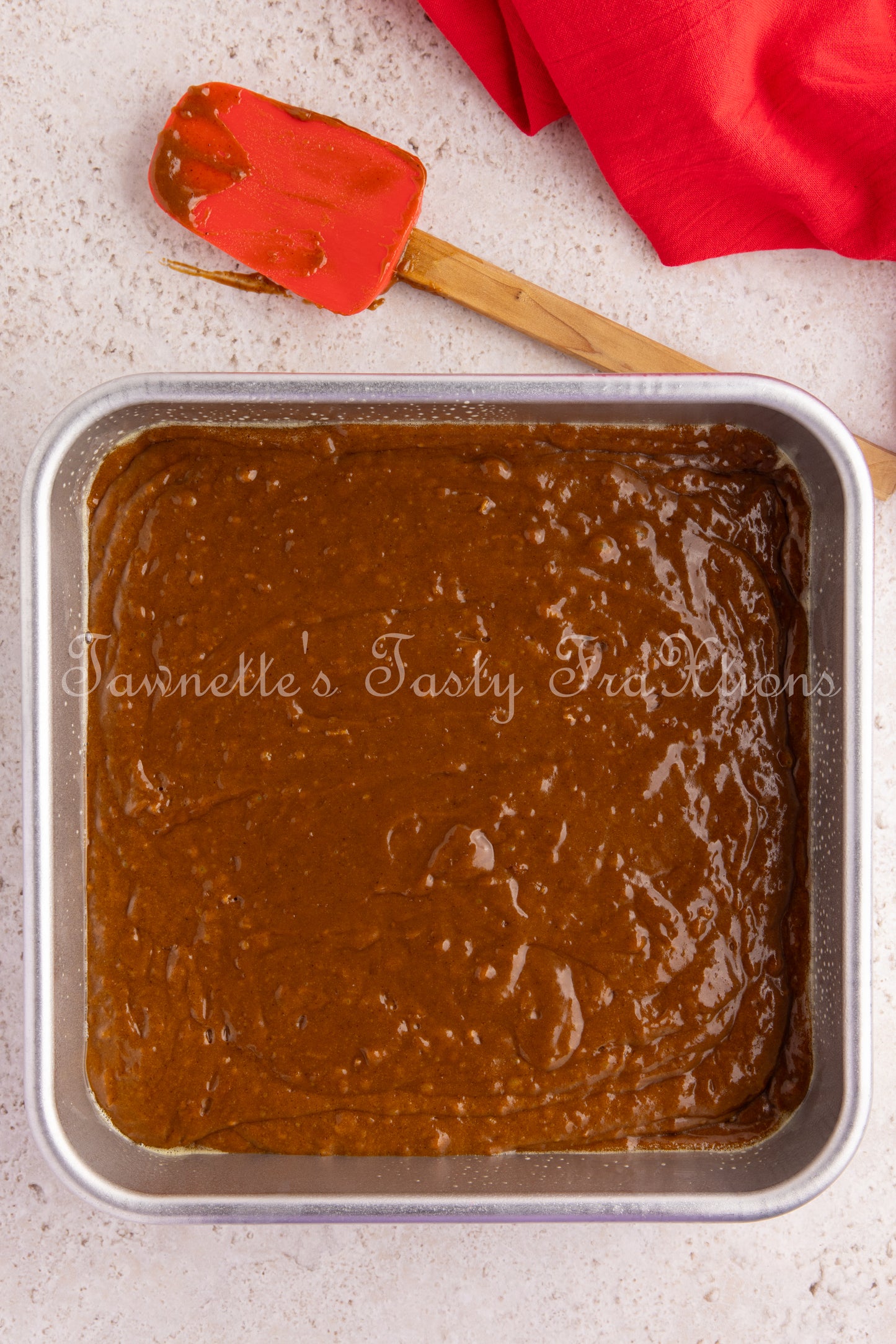 Gingerbread Cake with Lemon Glaze