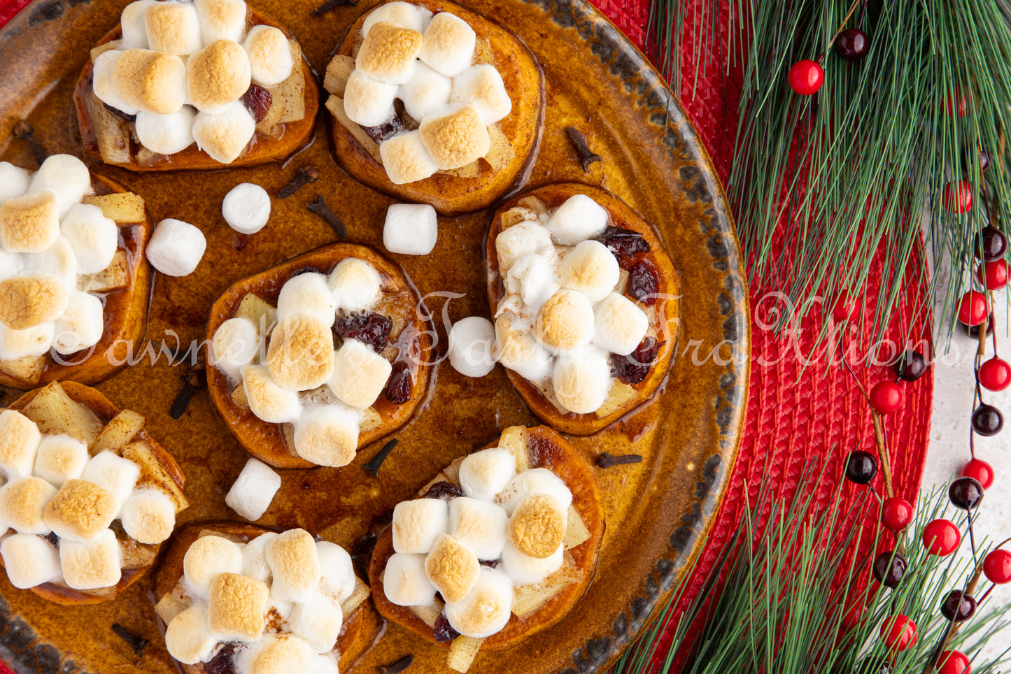 Loaded Sweet Potato Rounds