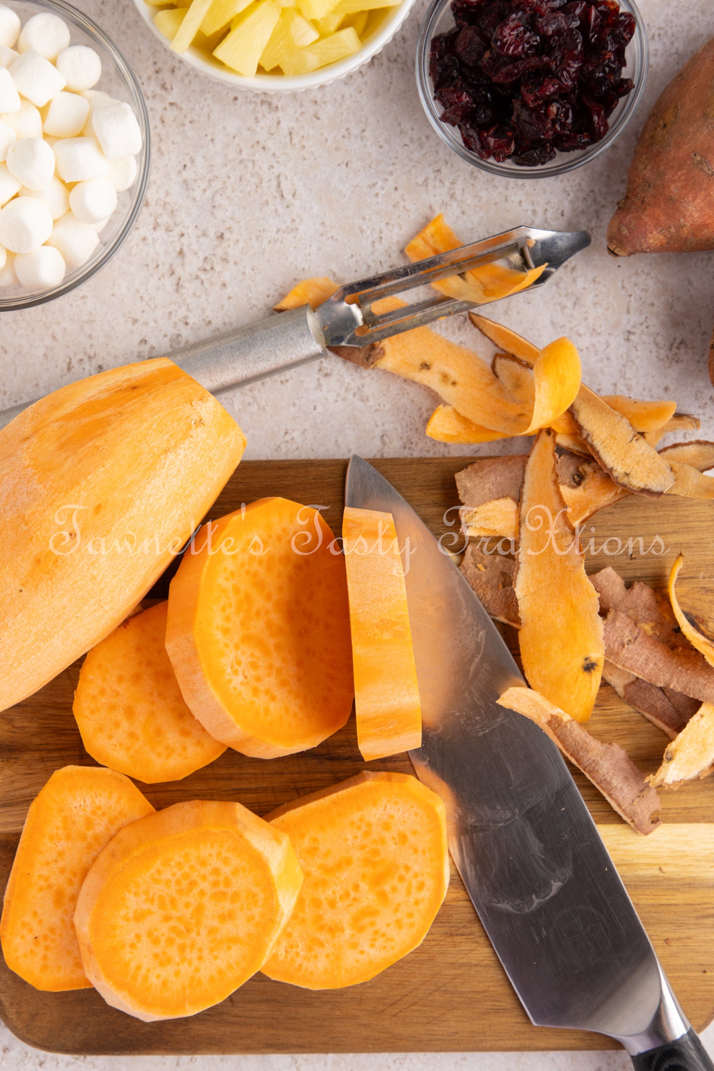 Loaded Sweet Potato Rounds