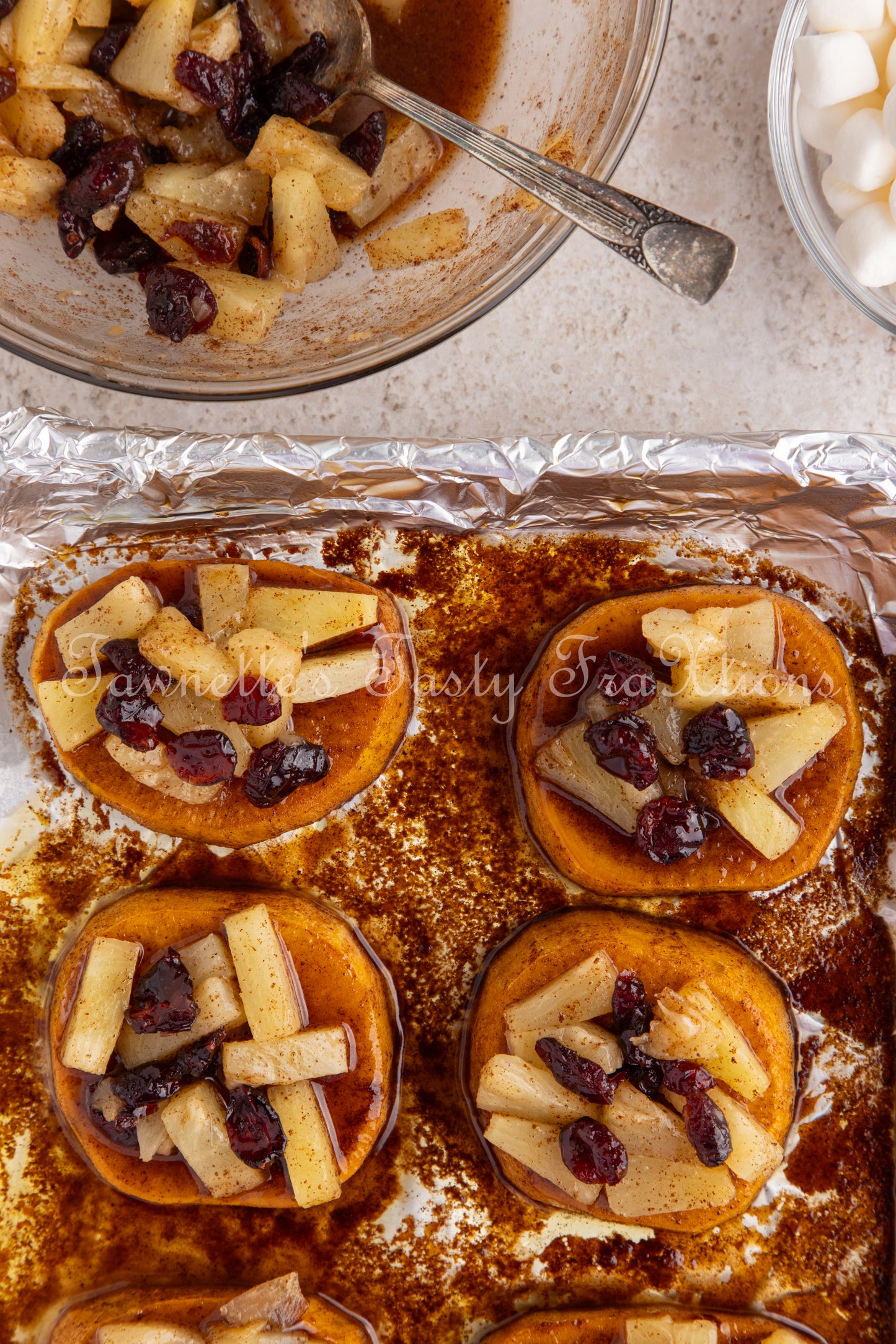Loaded Sweet Potato Rounds