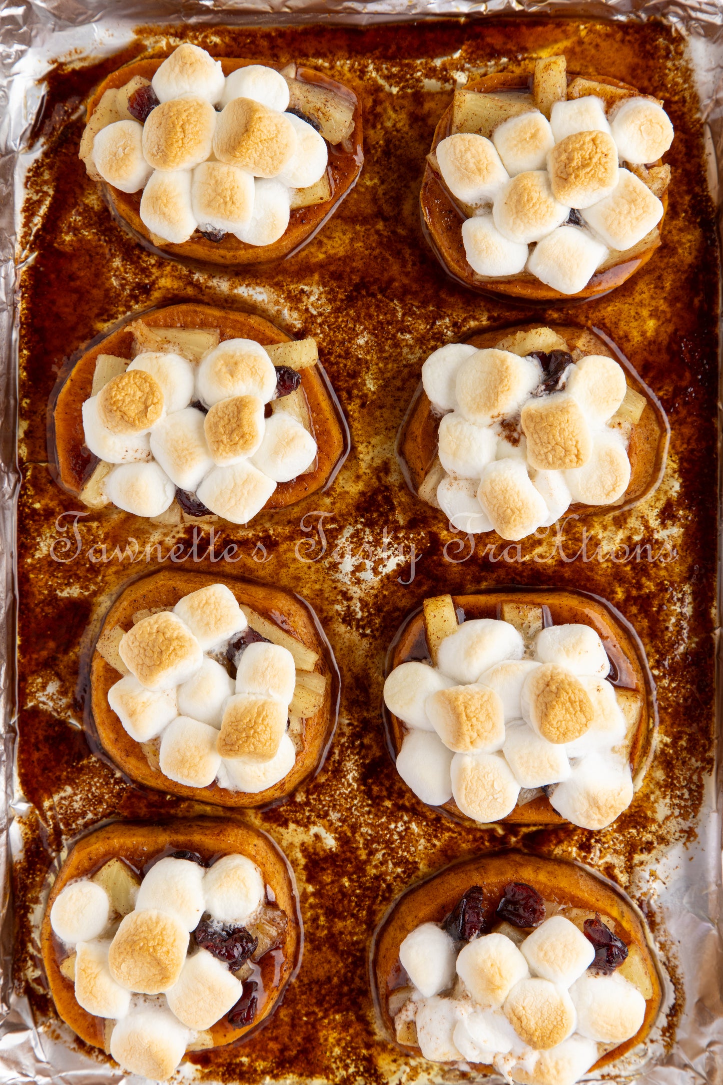 Loaded Sweet Potato Rounds