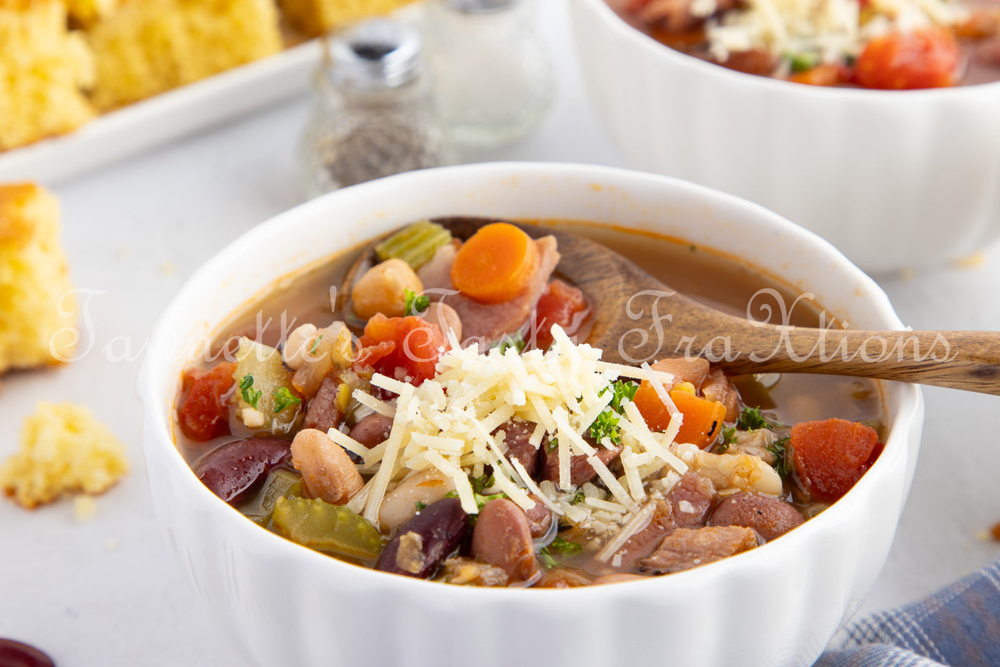 *No-Soak Slow Cooker 15 Bean Soup
