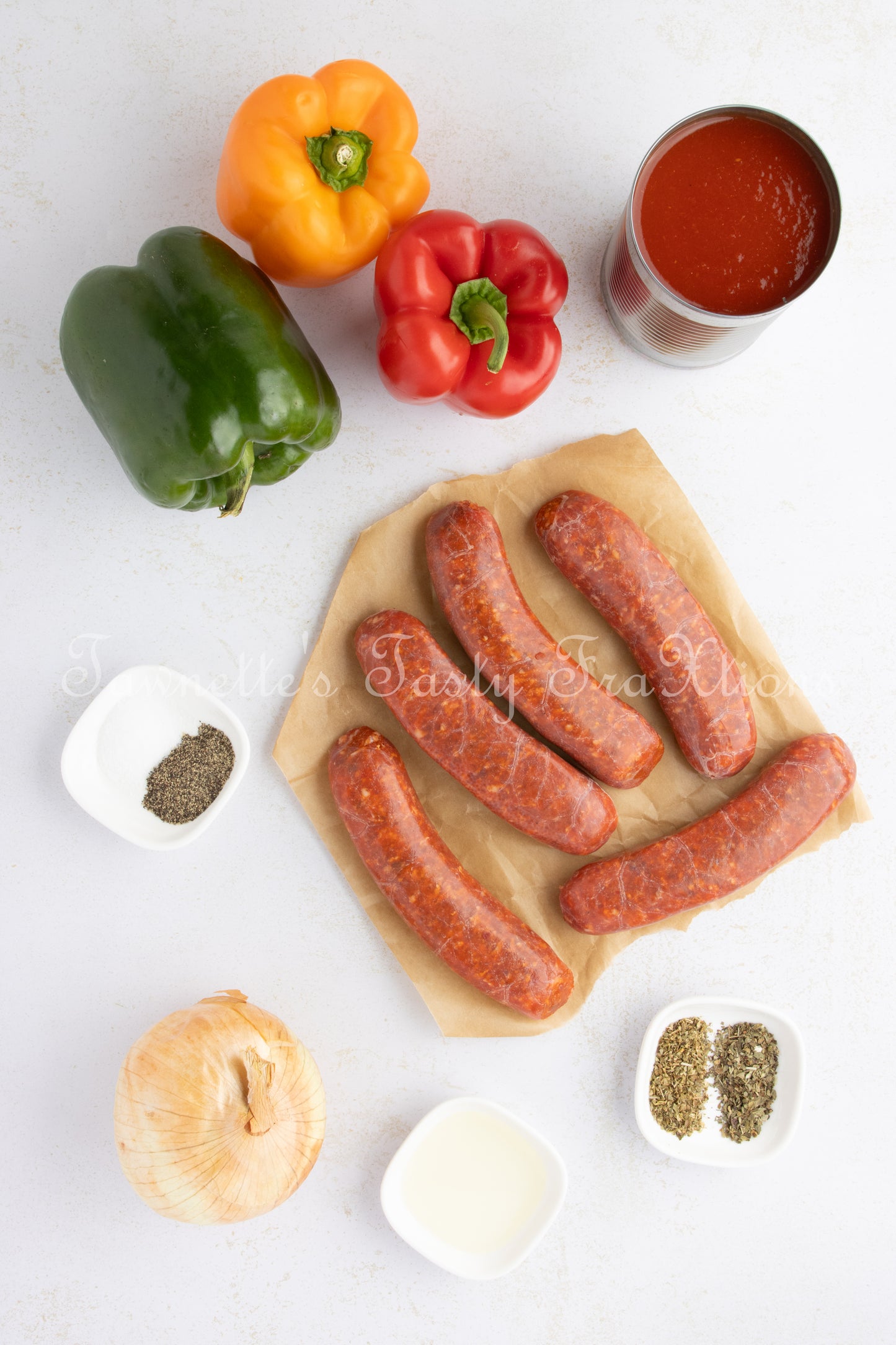 Crockpot Sausage and Peppers