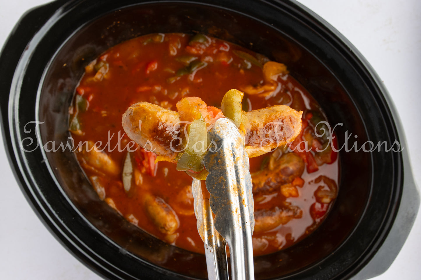 Crockpot Sausage and Peppers