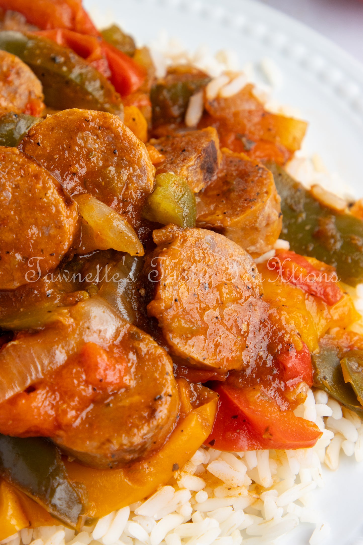 Crockpot Sausage and Peppers