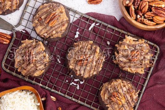 *German Chocolate Cookies