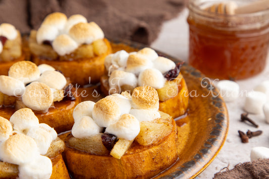 Loaded Sweet Potato Rounds